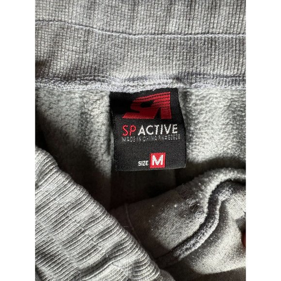 Men's SP Active gray elastic/drawstring waistband shorts MEDIUM - Picture 3 of 3